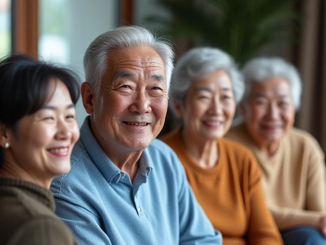 다문화 가정 멘토 가족의 따뜻한 미소